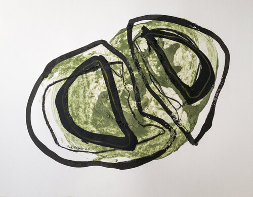 Konnex by Uwe Beyer, Painting for Sale on Select