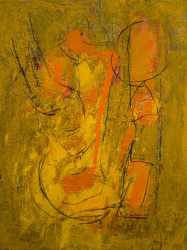 Beginn by Uwe Beyer, Painting for Sale on Select