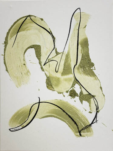 Welle by Uwe Beyer, Painting for Sale on Select