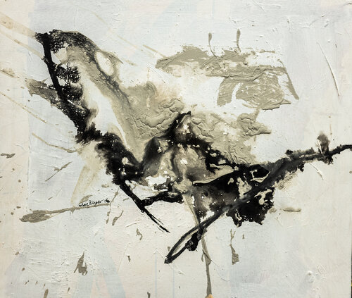 Genese by Uwe Beyer, Painting for Sale on Select