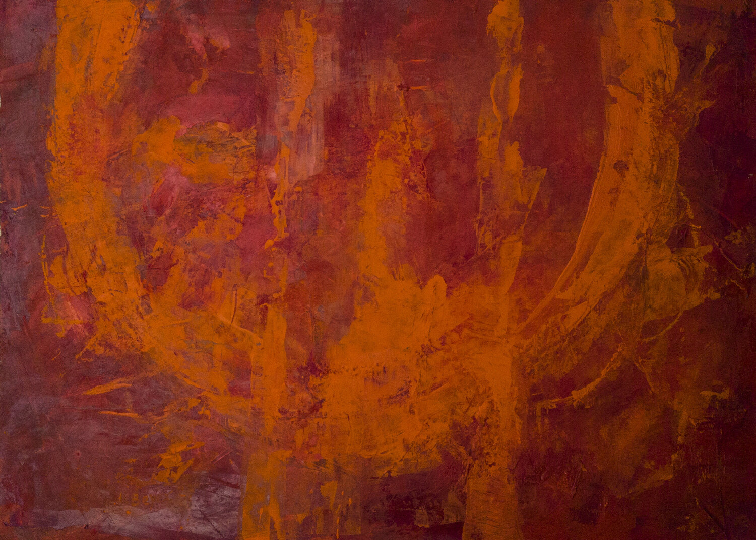 Feuerring Uwe Beyer Original painting for sale