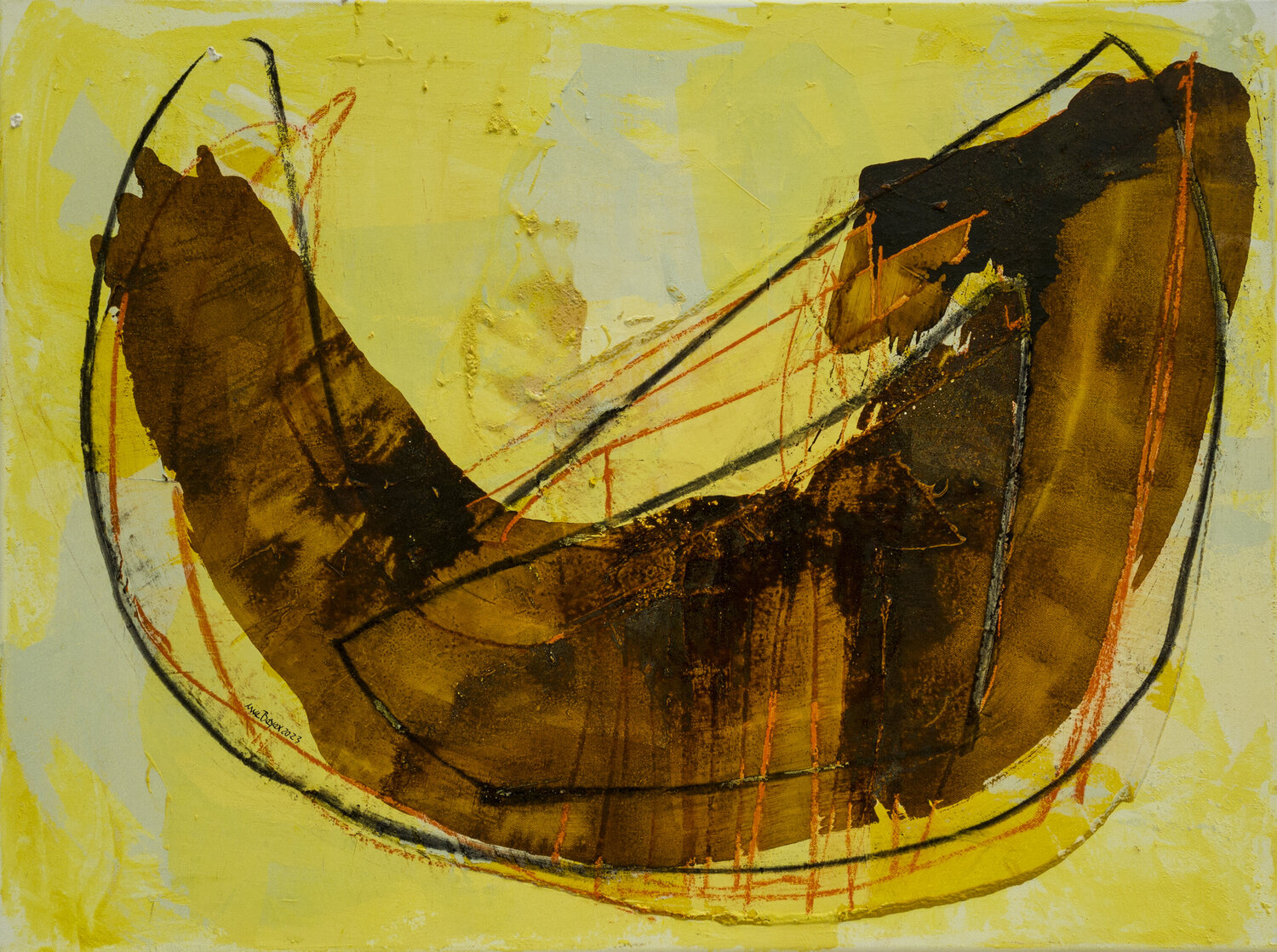 Metamorphose Uwe Beyer Original painting for sale