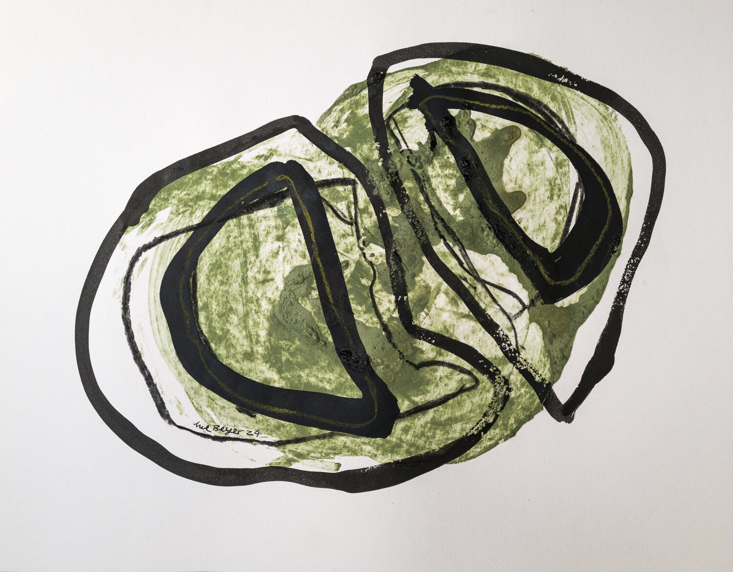 Konnex Uwe Beyer Original painting for sale