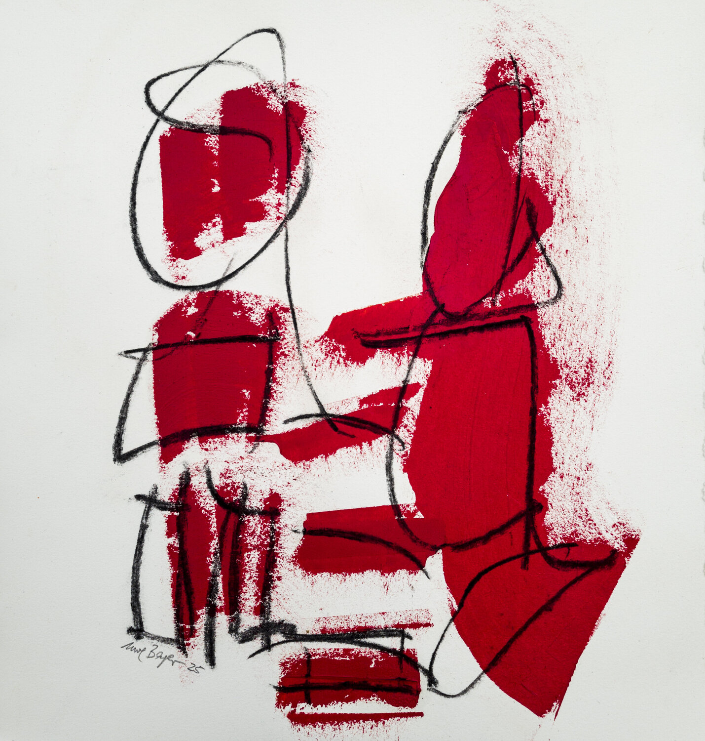 Impulse Uwe Beyer Original painting for sale