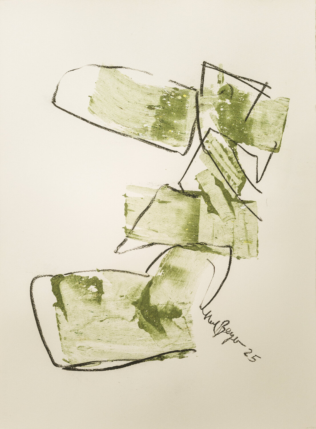 Lose Uwe Beyer Original painting for sale