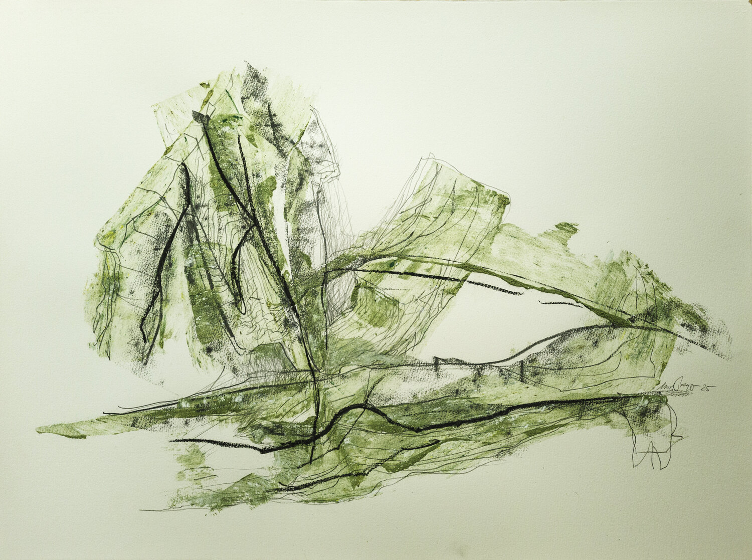 Faltungen Uwe Beyer Original painting for sale