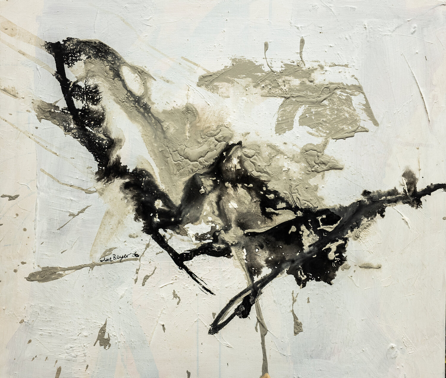 Genese Uwe Beyer Original painting for sale