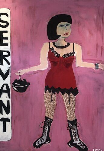 I'm Not Your Servant by Kerry Campbell, Painting for Sale on Select