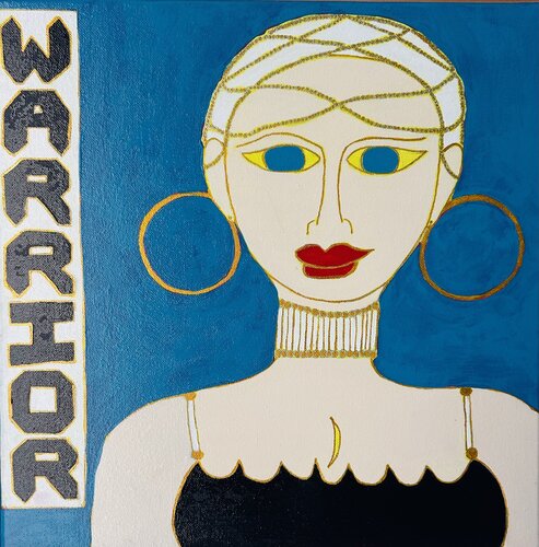 Warrior by Kerry Campbell, Painting for Sale on Select