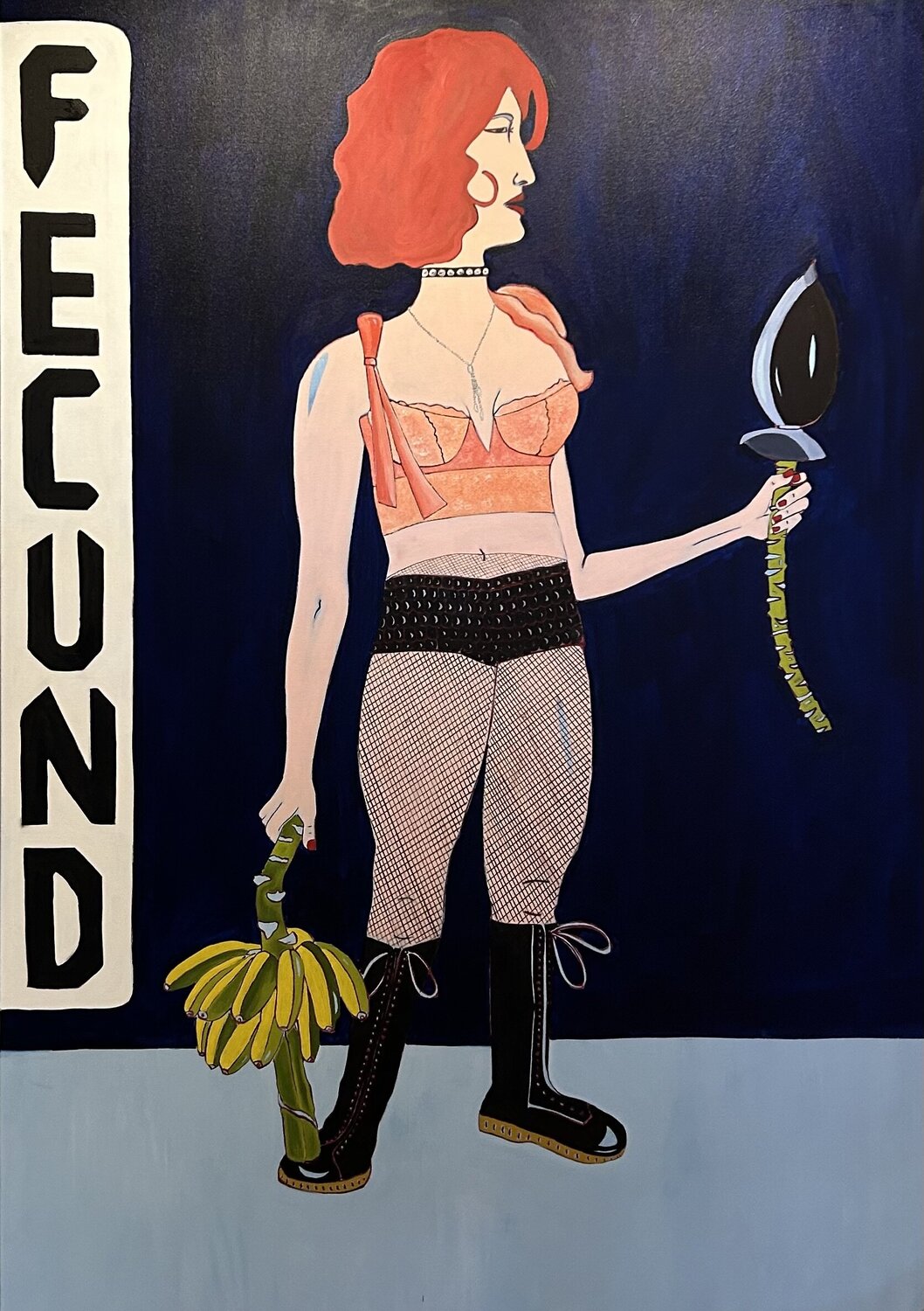 Fecund Kerry Campbell Original painting for sale