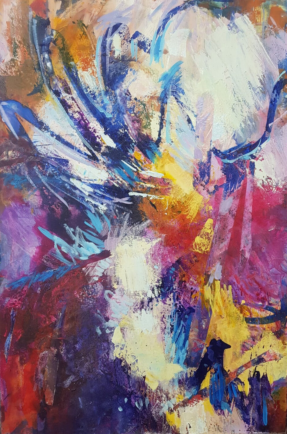 Joy In The Morning Leonie Brown Original painting for sale