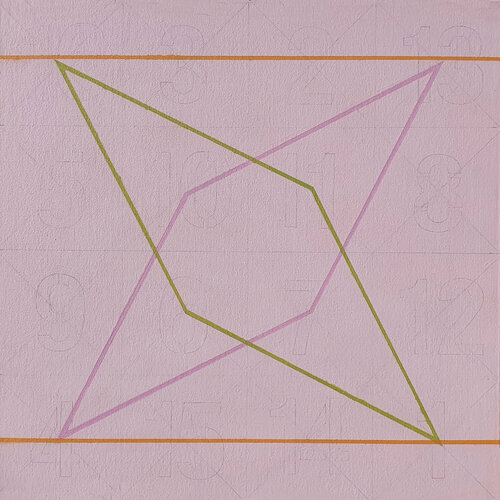 Number 2 by Alejandra Repetto Escardó, Painting for Sale on Select