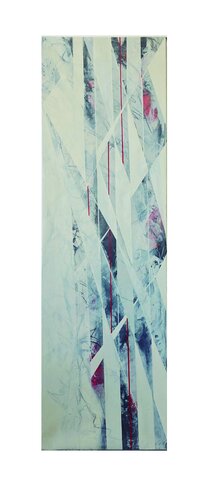 Arlequino in white by Alejandra Repetto Escardó, Painting for Sale on Select