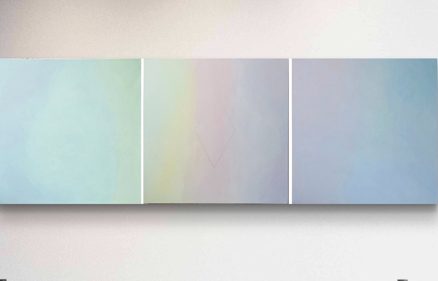 Infinito TRIPTYCH Alejandra Repetto Escardó Original painting for sale