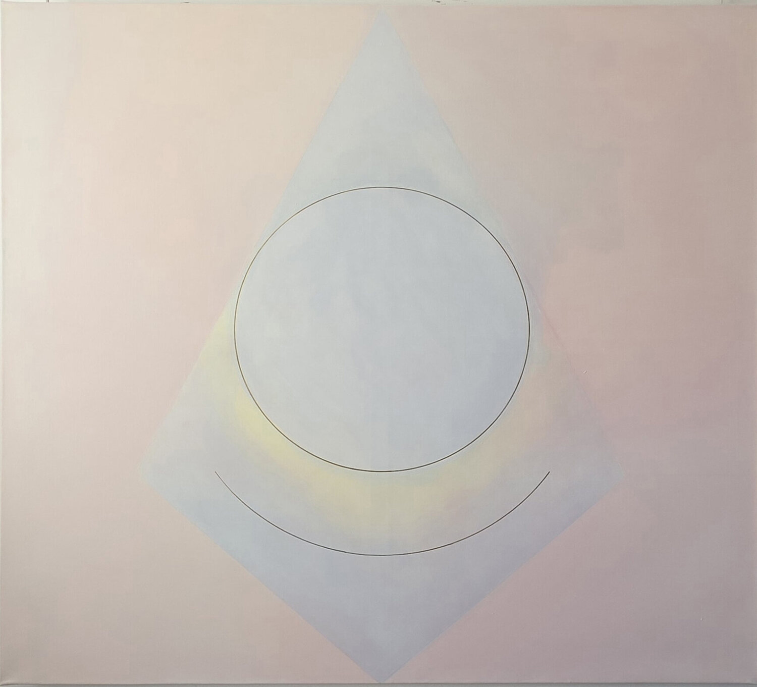 The Trinity of light Alejandra Repetto Escardó Original painting for sale