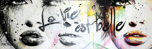 La vie est belle by Patrick Cornée, Painting for Sale on Select