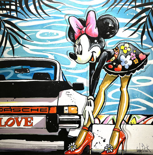 Minnie Mouse chic and sexy by Patrick Cornée, Painting for Sale on Select