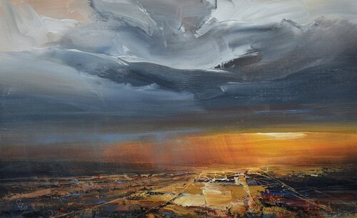 Agartha - Ancient Crossroads 8 by Ivan Grozdanovski, Painting for Sale on Select