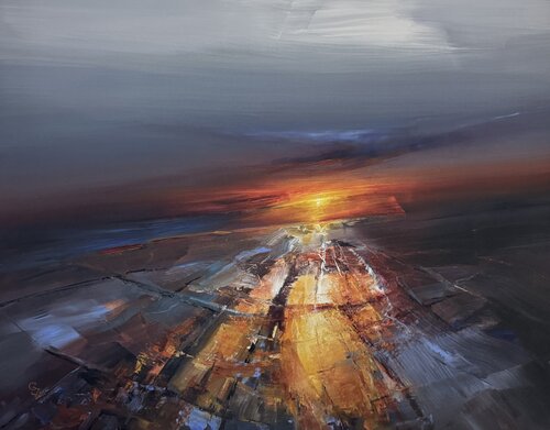 Agartha - Ancient Crossroads 9 by Ivan Grozdanovski, Painting for Sale on Select