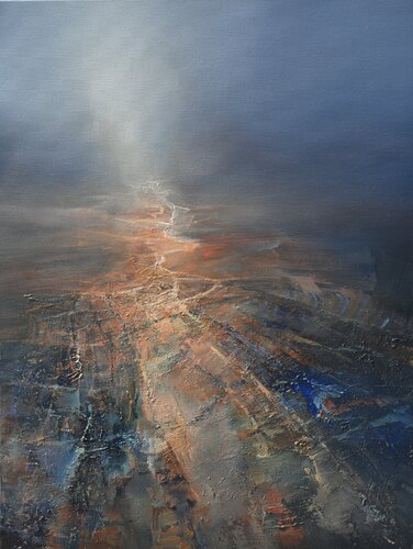 Agartha - The wasteland 5 by Ivan Grozdanovski, Painting for Sale on Select
