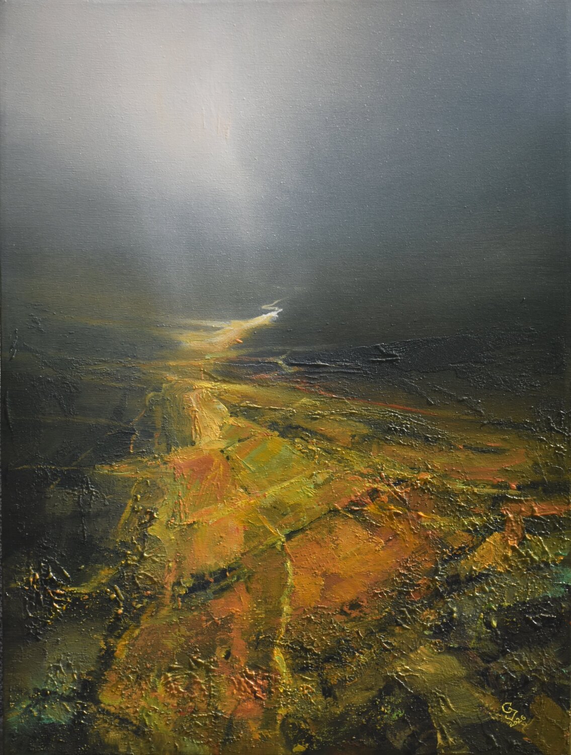 The secret of green valley - 26 Ivan Grozdanovski Original painting for sale