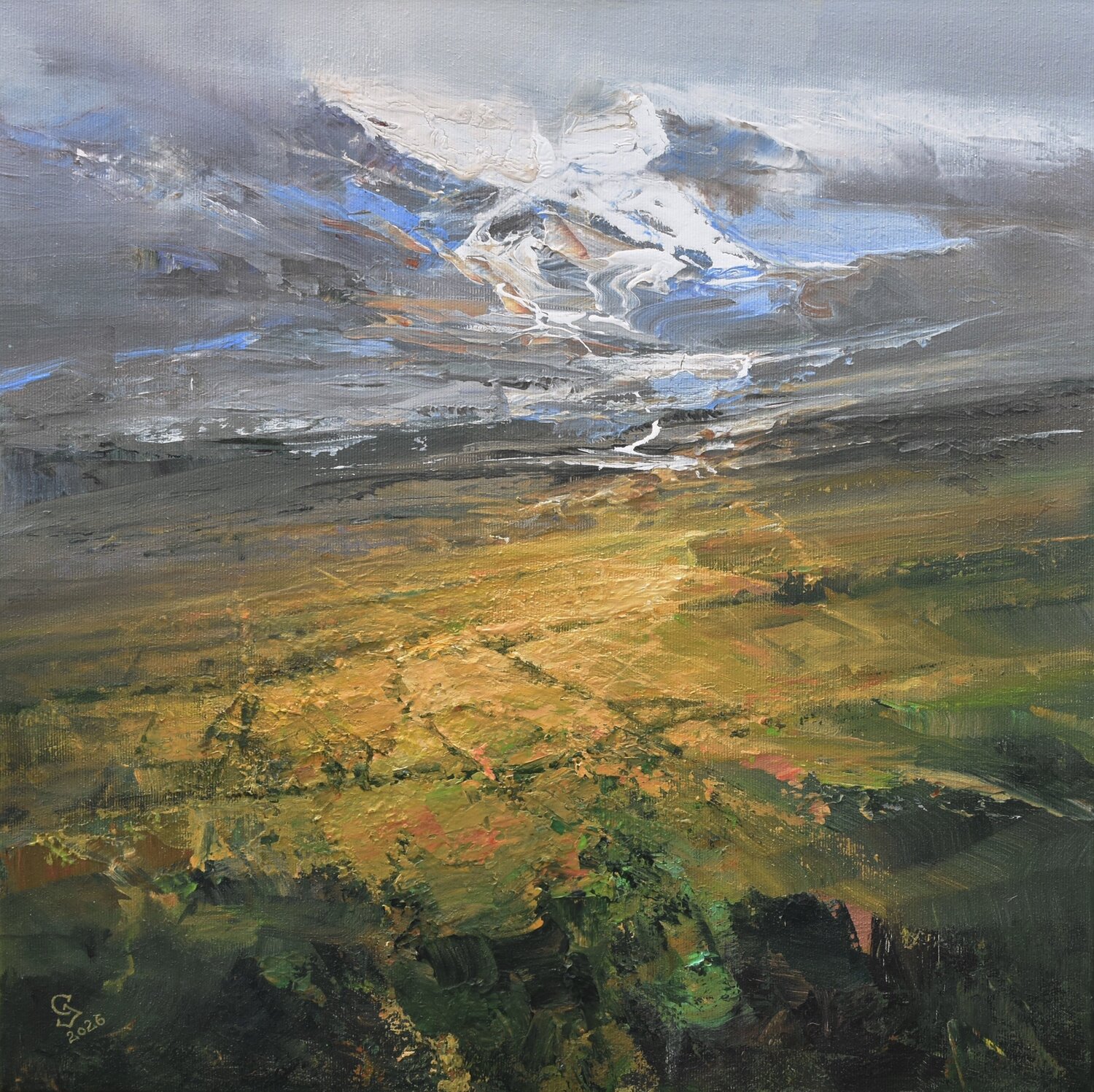 The secret of green valley - 27 Ivan Grozdanovski Original painting for sale