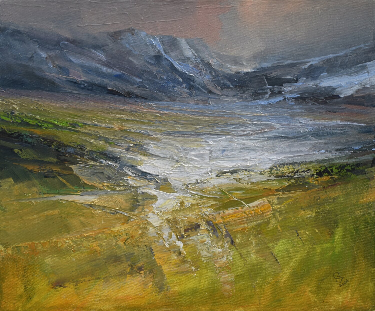 The secret of green valley - 28 Ivan Grozdanovski Original painting for sale