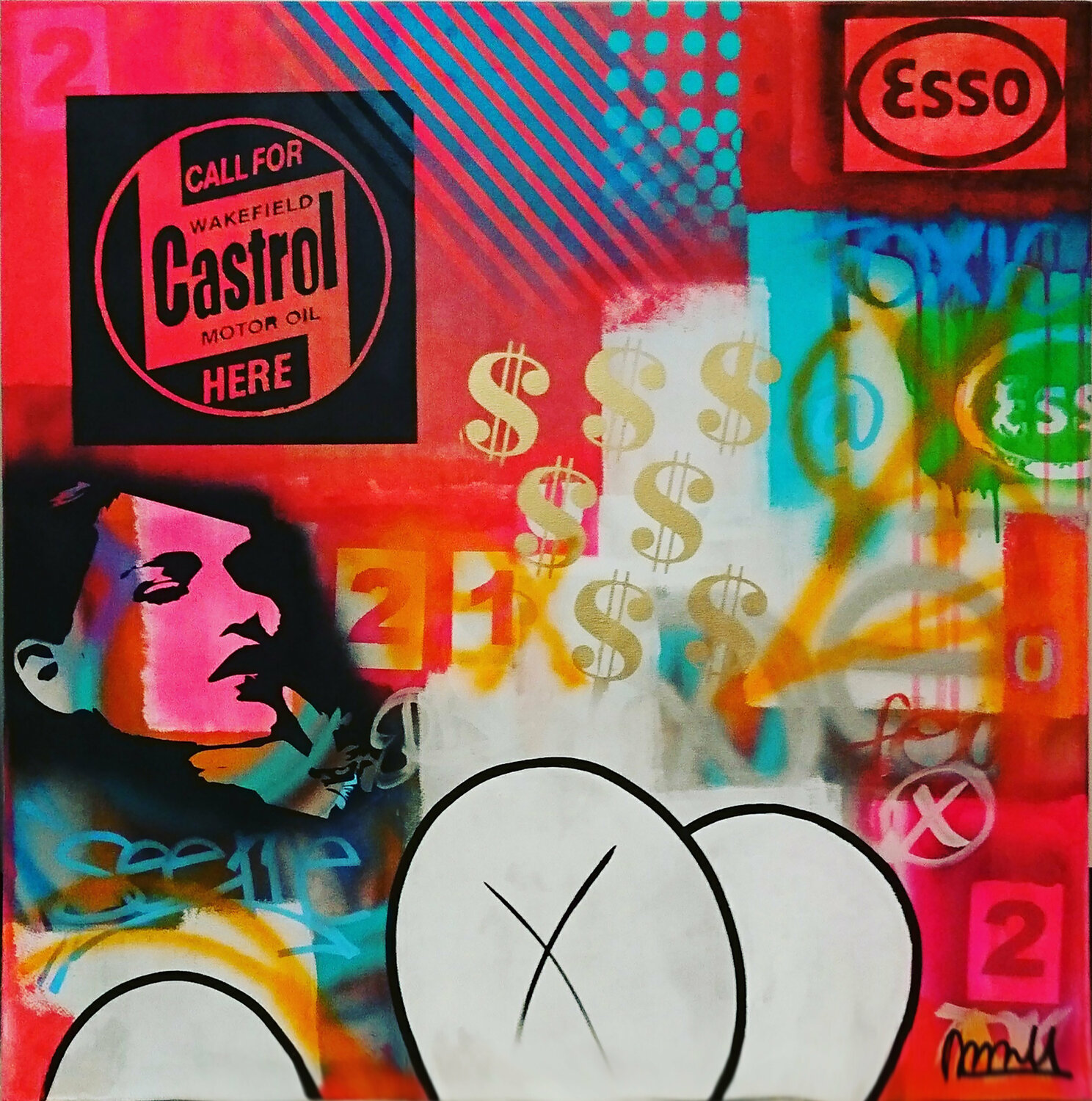 L'essence de la vie DILLIES Original painting for sale