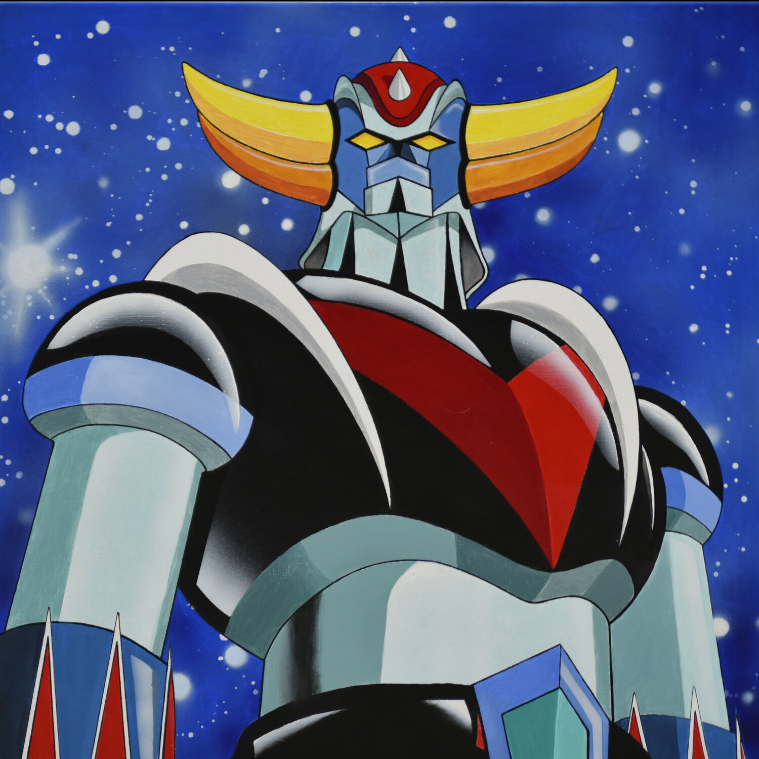 GOLDORAK DILLIES Original painting for sale