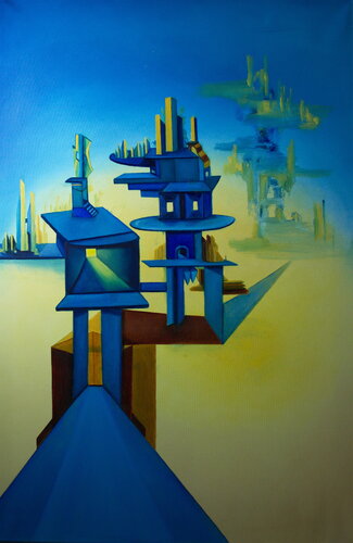 Welcome from the other universe by Ulla M. Neuhaus, Painting for Sale on Select