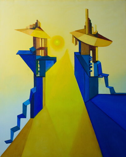 Second path to happiness by Ulla M. Neuhaus, Painting for Sale on Select