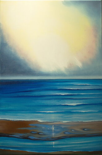 By the sea II by Ulla M. Neuhaus, Painting for Sale on Select