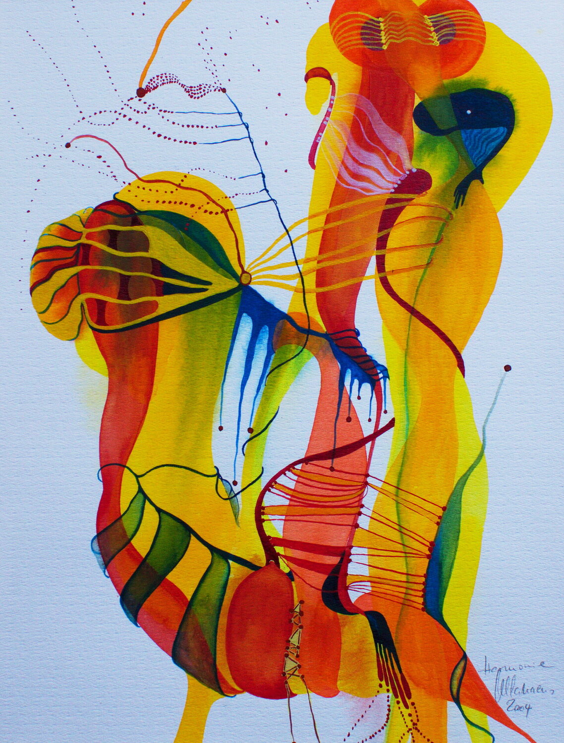 Harmonie Ulla M. Neuhaus Original painting for sale
