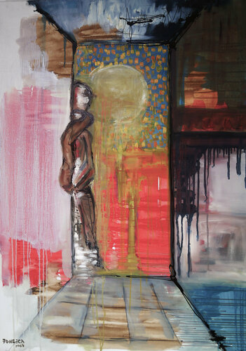 Del Otro Lado 2 by Ana Verónica Fonseca, Painting for Sale on Select