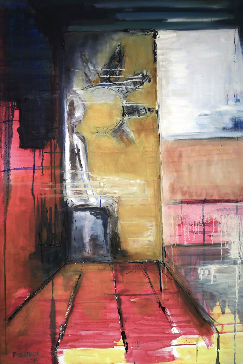 Del Otro Lado 2 Ana Verónica Fonseca Original painting for sale