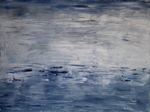 Le murmure de l eau by Christine Barth Mroz, Painting for Sale on Select