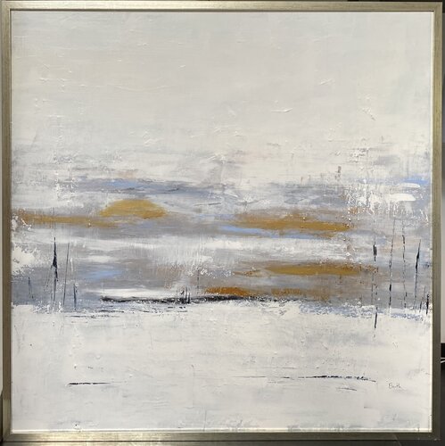 Un soir de pleine lune by Christine Barth Mroz, Painting for Sale on Select