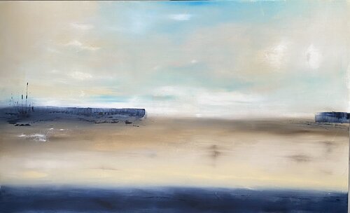 Entre deux mondes by Christine Barth Mroz, Painting for Sale on Select