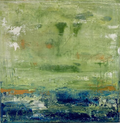 Le réveil du printemps by Christine Barth Mroz, Painting for Sale on Select