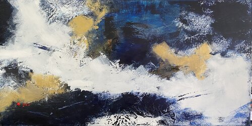 Au delà du silence by Christine Barth Mroz, Painting for Sale on Select