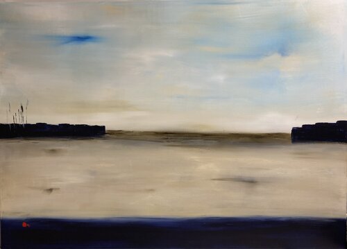 L appel du large by Christine Barth Mroz, Painting for Sale on Select