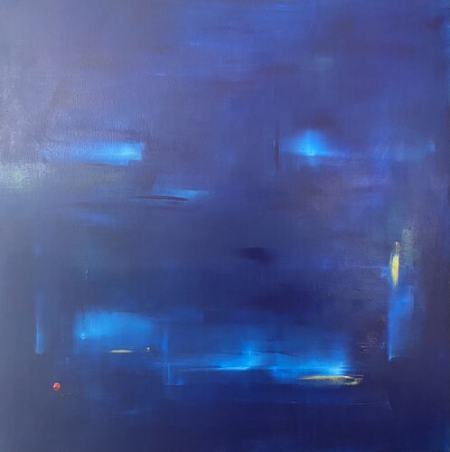 L eau, la vie by Christine Barth Mroz, Painting for Sale on Select