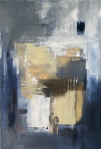 Petite cascade by Christine Barth Mroz, Painting for Sale on Select