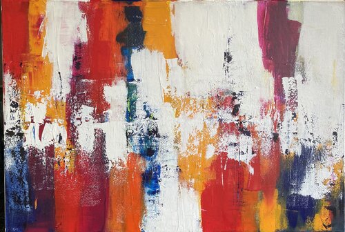 La folie des couleurs von Christine Barth Mroz, Malerei kaufen auf Select