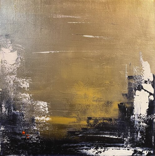 Brume dorée by Christine Barth Mroz, Painting for Sale on Select