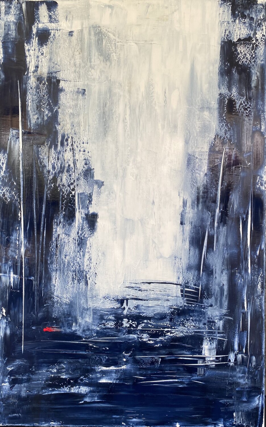 Ou la lumiere danse Christine Barth Mroz Original painting for sale