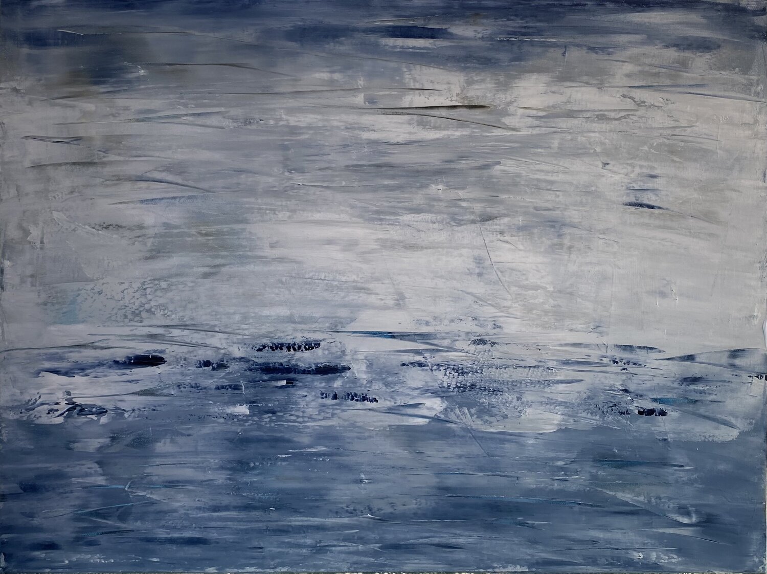 Le murmure de l eau Christine Barth Mroz Original painting for sale