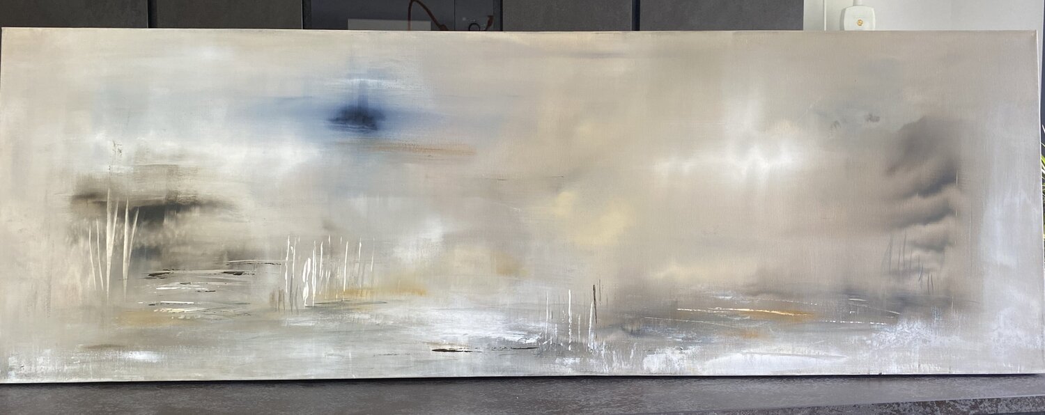 Douce brume Christine Barth Mroz Original painting for sale