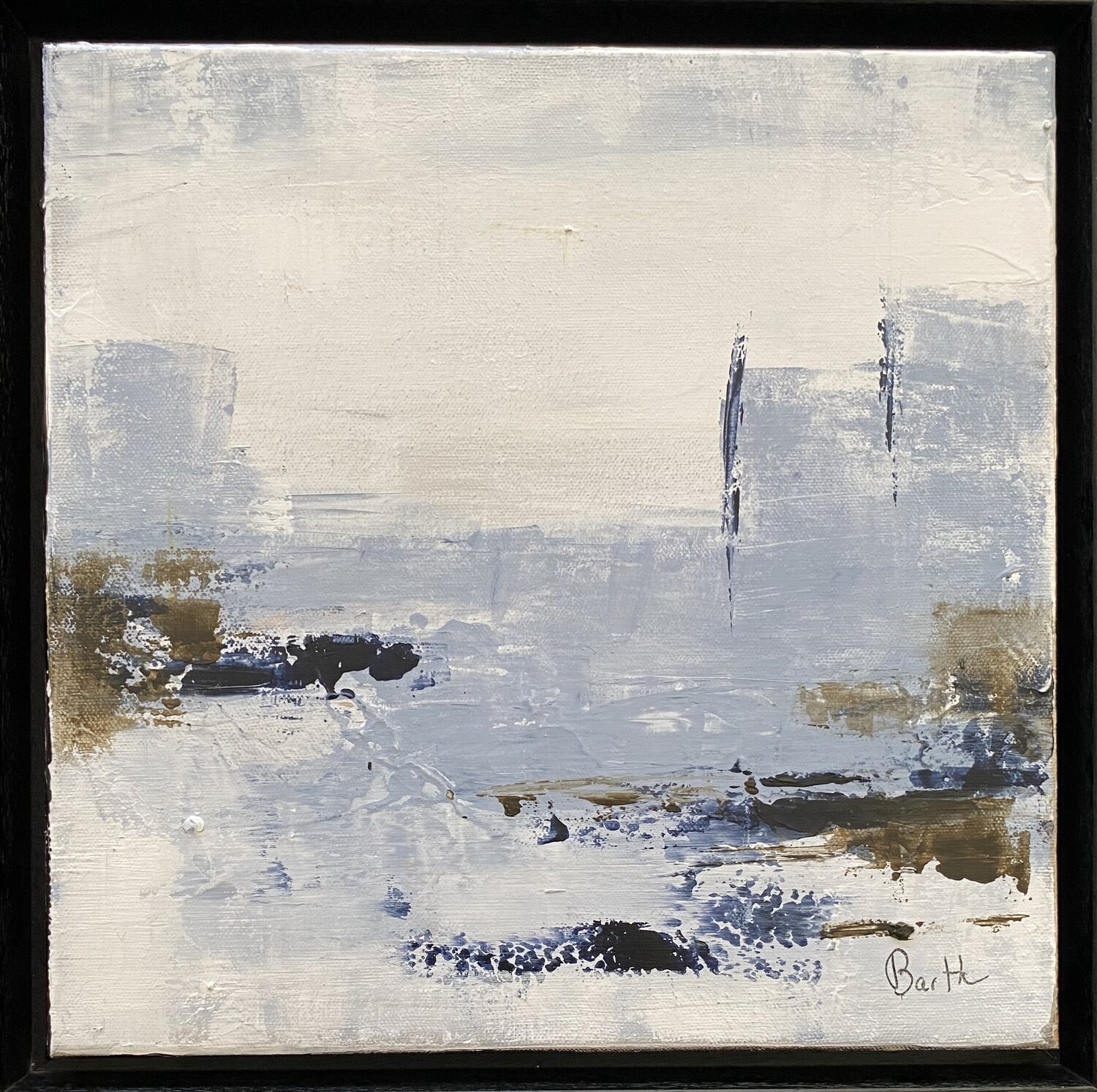 Entre deux eaux Christine Barth Mroz Original painting for sale