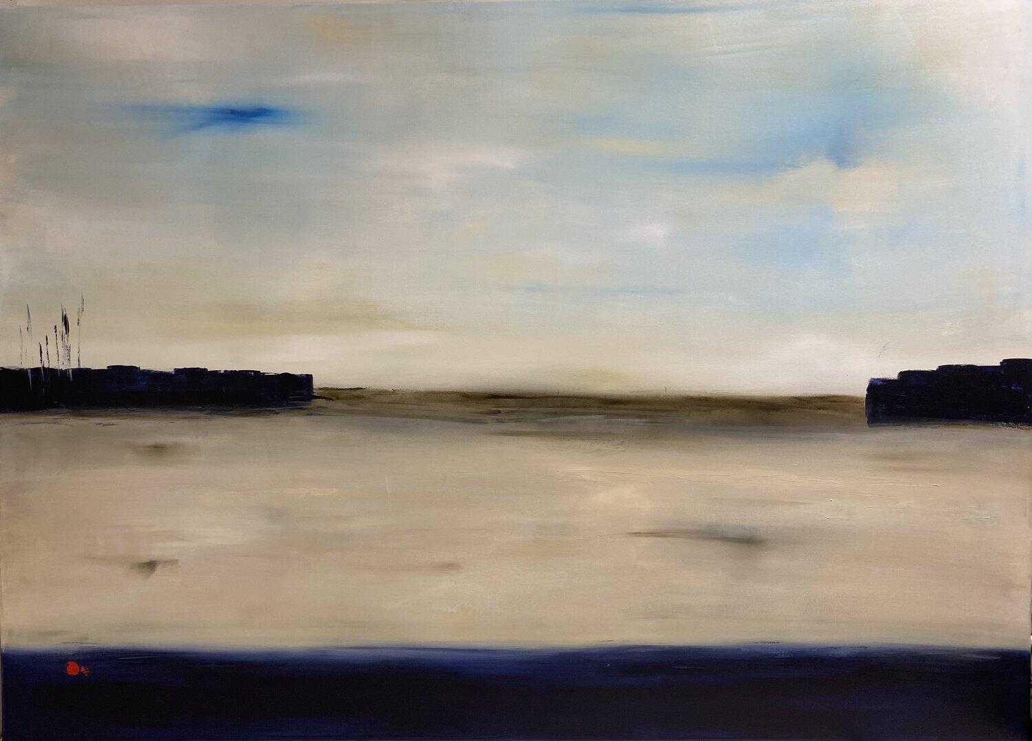 L appel du large Christine Barth Mroz Original painting for sale